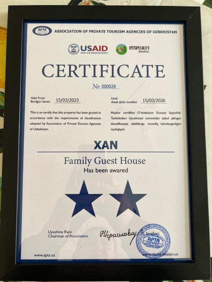 Guest House Han Samarkand Bagian luar foto